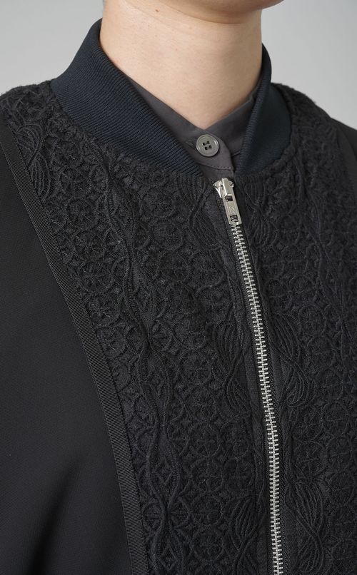 【reADdress】パッチワークブルゾン