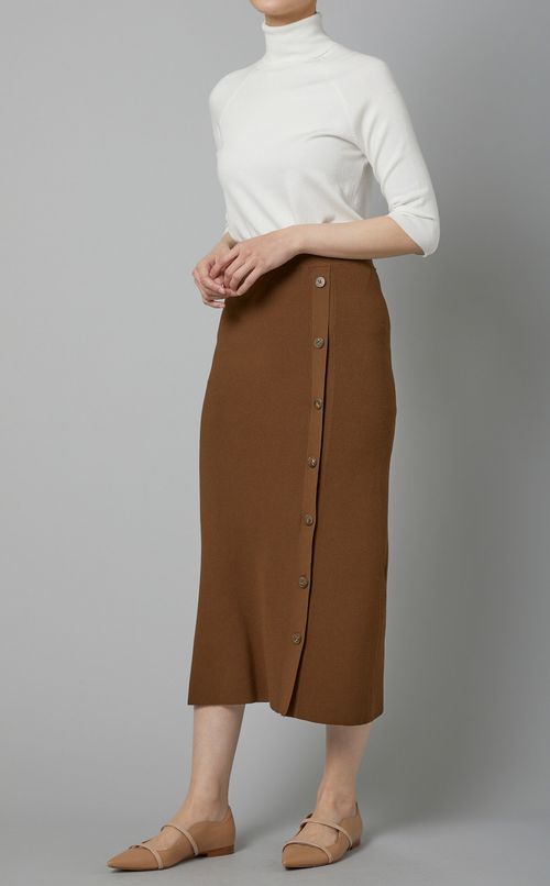 フロントフラップIラインスカート