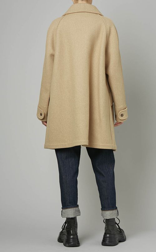 ウールメルトンコート