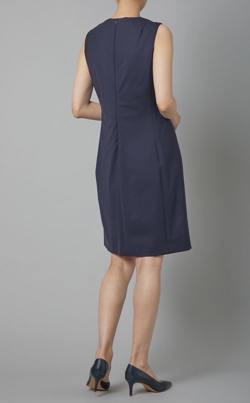 トレサブルウールスリーブレスワンピース