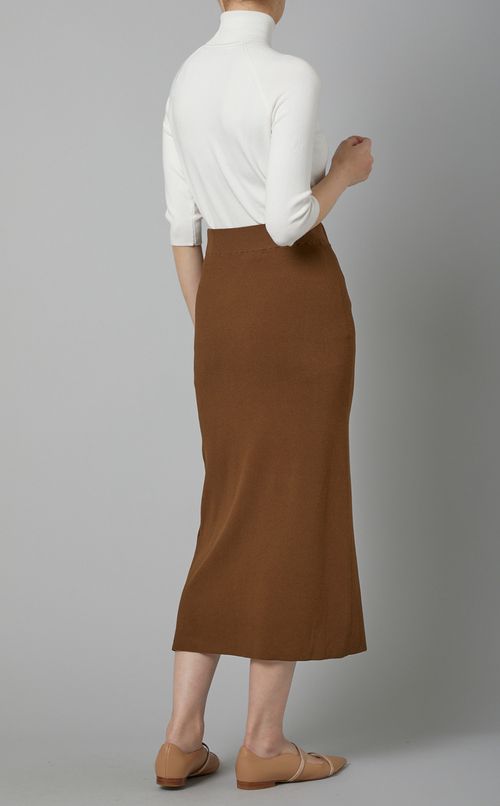 フロントフラップIラインスカート