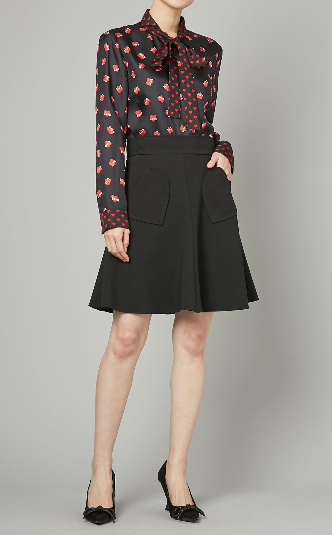 RED VALENTINO レッドヴァレンティノ スカート 美品 レッド