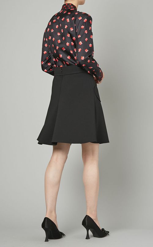 ハートポケットフレアスカート