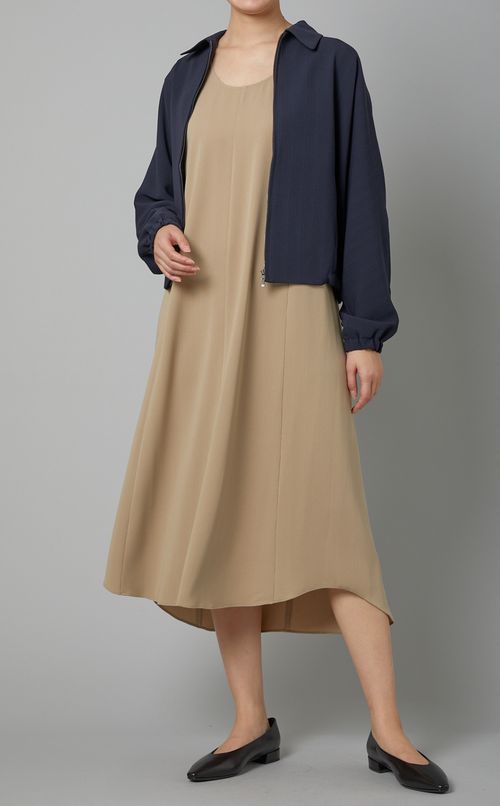 イレギュラーヘムタンクドレス