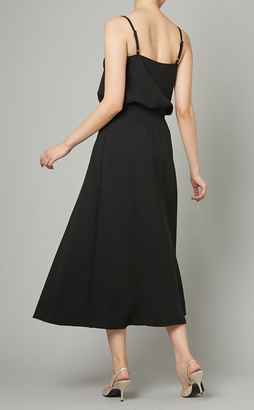 ウエストリブキャミソールワンピース