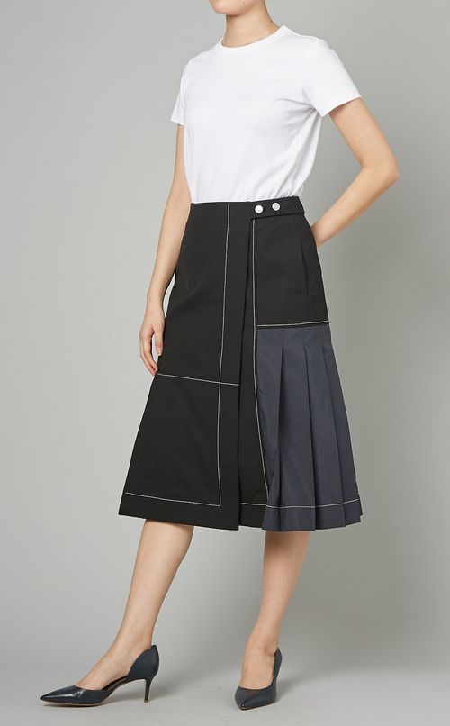 コットンキャンバスリップストップスカート