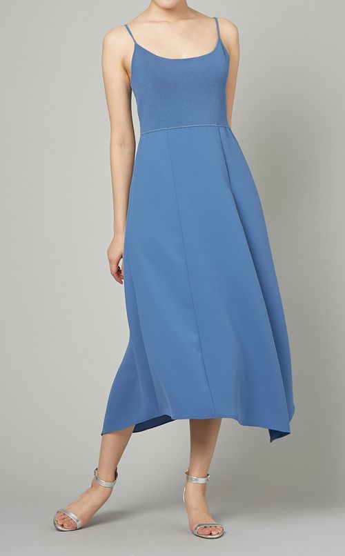 アシンメトリーヘムワンピース