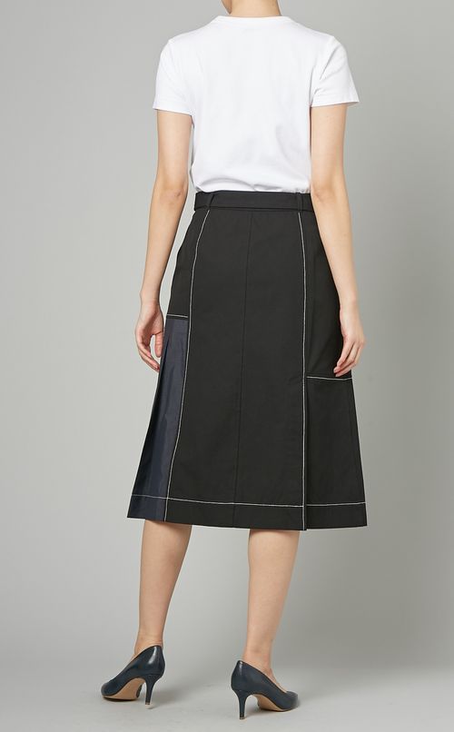 コットンキャンバスリップストップスカート