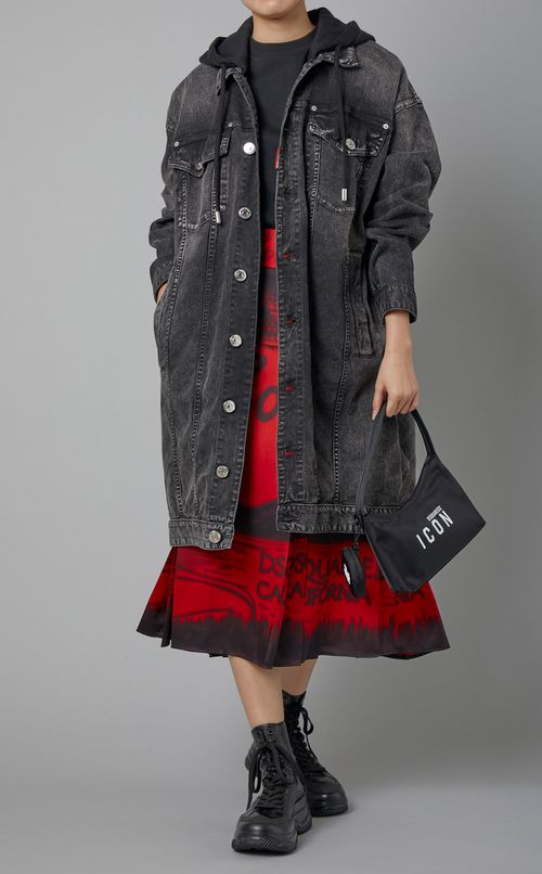 ロゴ入りナイロンミニホーボーバック