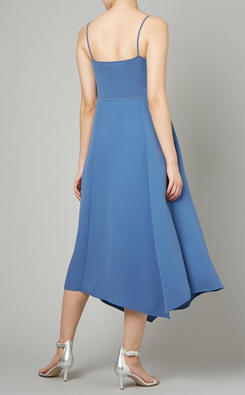 アシンメトリーヘムワンピース