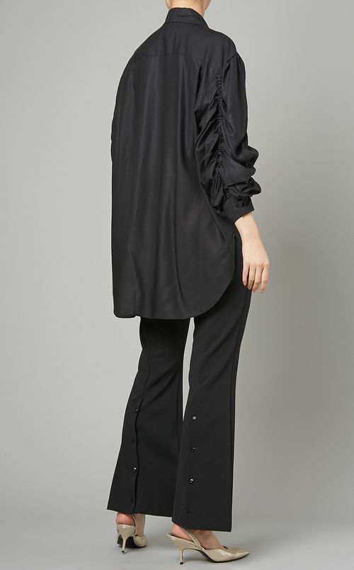 ギャザースリーブシャツ