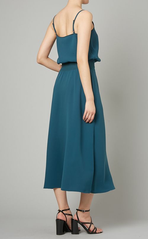 ウエストリブキャミソールワンピース