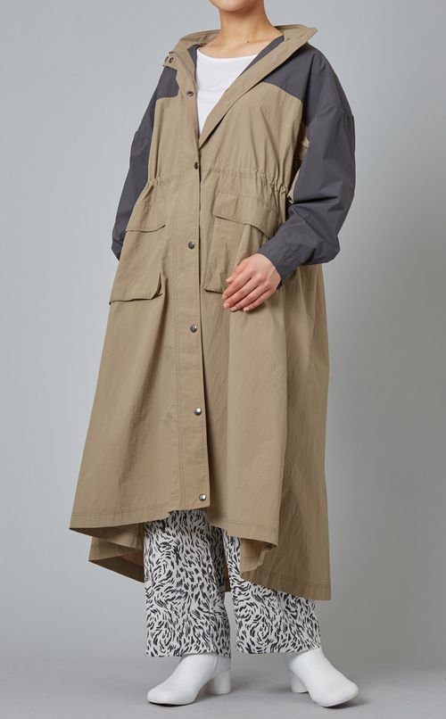 Aラインフレアライトコート