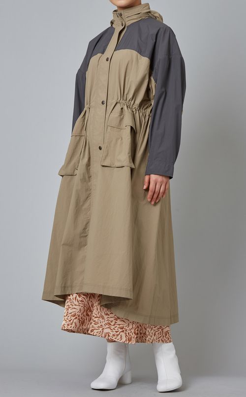 Aラインフレアライトコート