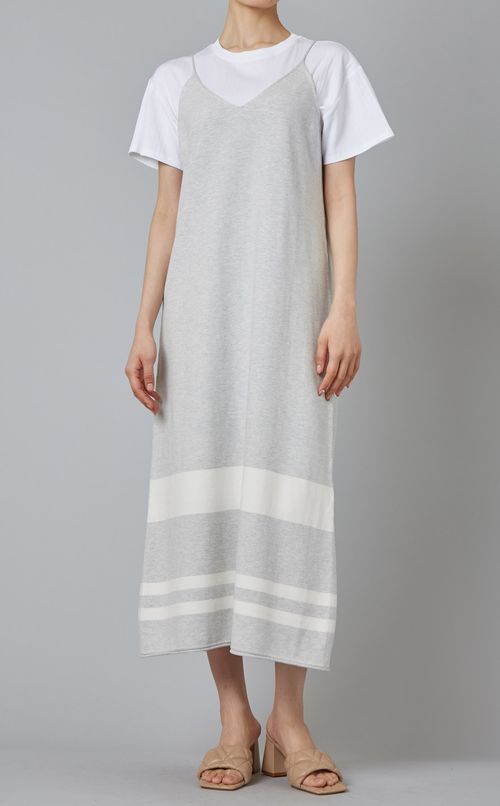 シルクコットンキャミソールドレス