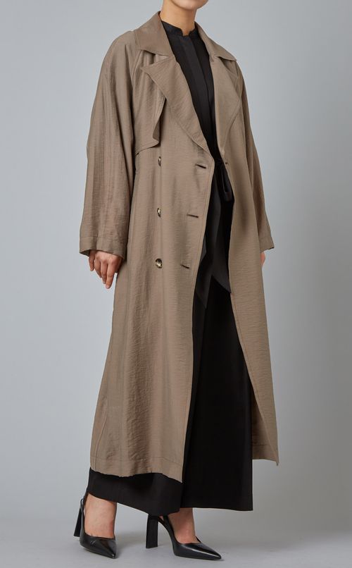 ドレープスリーブオールインワン