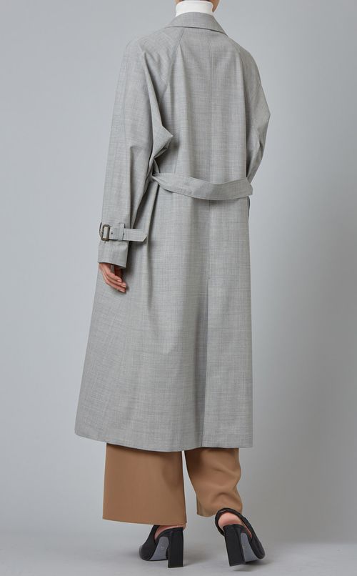 ラグランスリーブトレンチコート