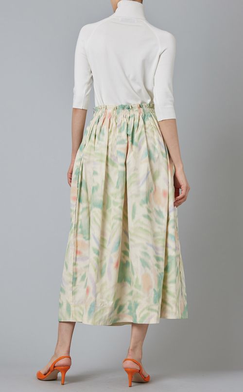 プリントロングスカート