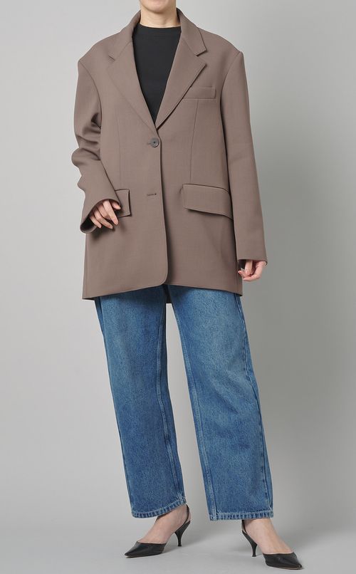 ウォッシュドボーイフレンドデニムパンツ