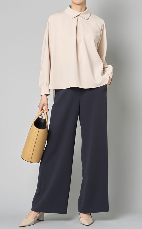 バケツ型レザートートバッグ