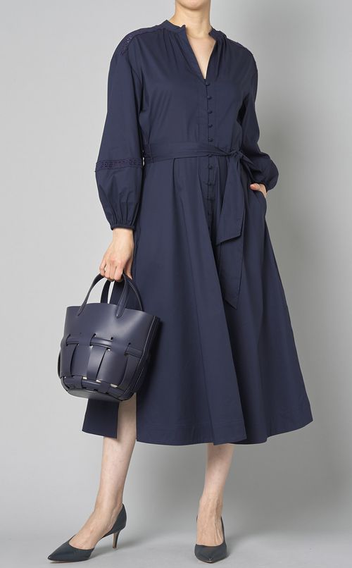 バケツ型レザートートバッグ