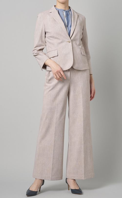 ポンチワイドパンツ