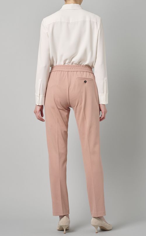 ピケドローストリングパンツ