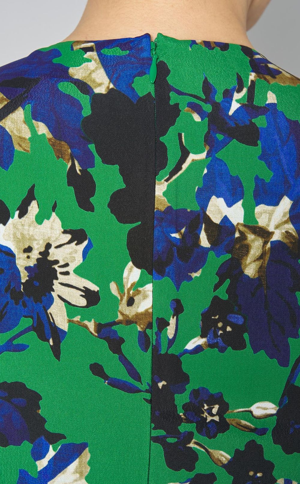 ☆ERDEM☆ エレガントフラワープリントデニムドレス♪ ERDEM|フラワープリントタイディテールワンピース