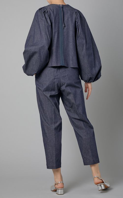 2wayタックブラウス