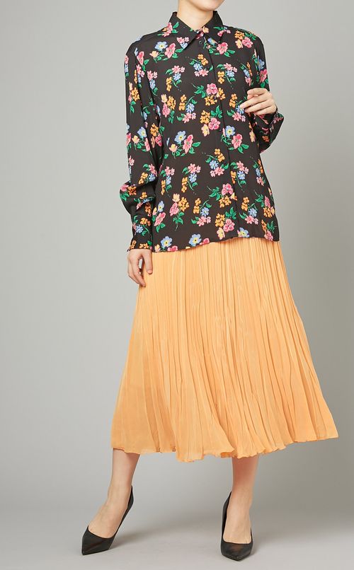 ダブルガーゼプリーツスカート