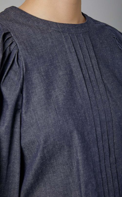 2wayタックブラウス