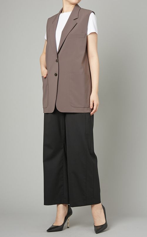 オーバーサイズテーラードベスト