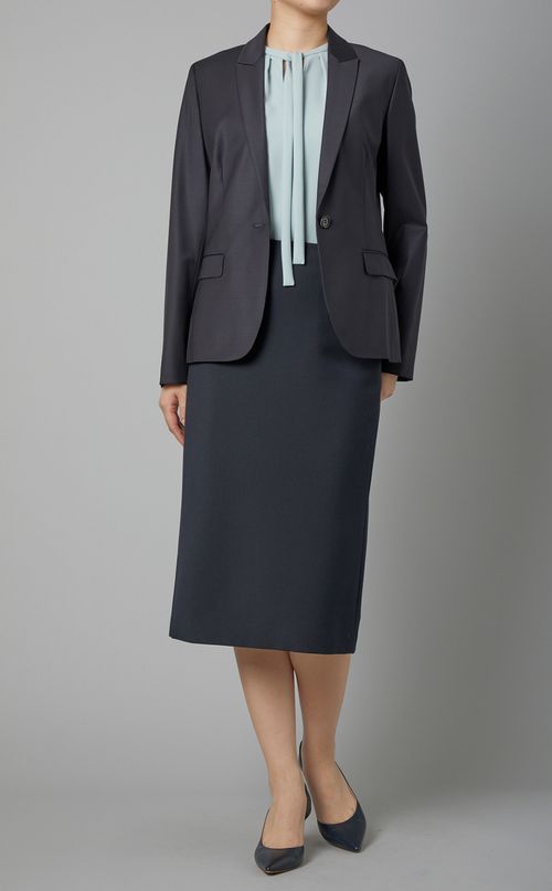 二重織ストレートスカート