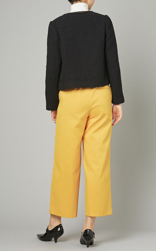 ツイードノーカラージャケット