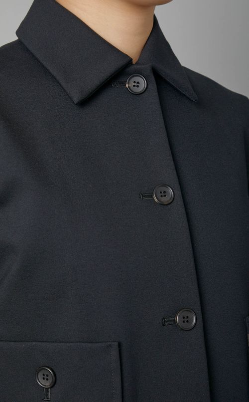 ステンカラーコンパクトショートジャケット