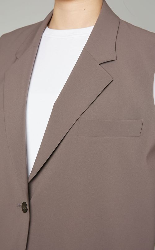 オーバーサイズテーラードベスト