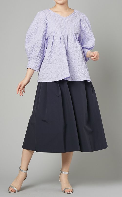 ボリュームタックパンツ