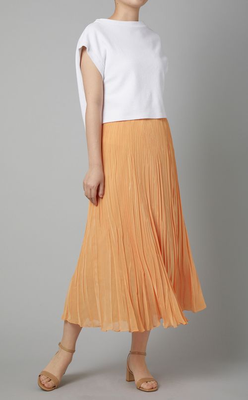 ダブルガーゼプリーツスカート