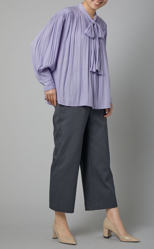 セミワイドストレートパンツ