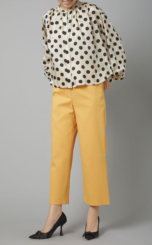 セミワイドストレートパンツ