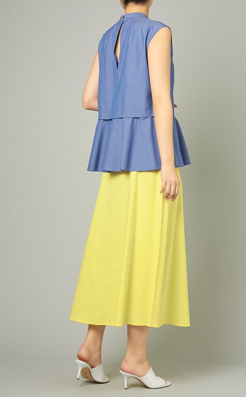 ドライタッチフレアロングスカート