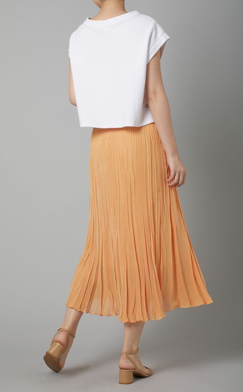 ダブルガーゼプリーツスカート