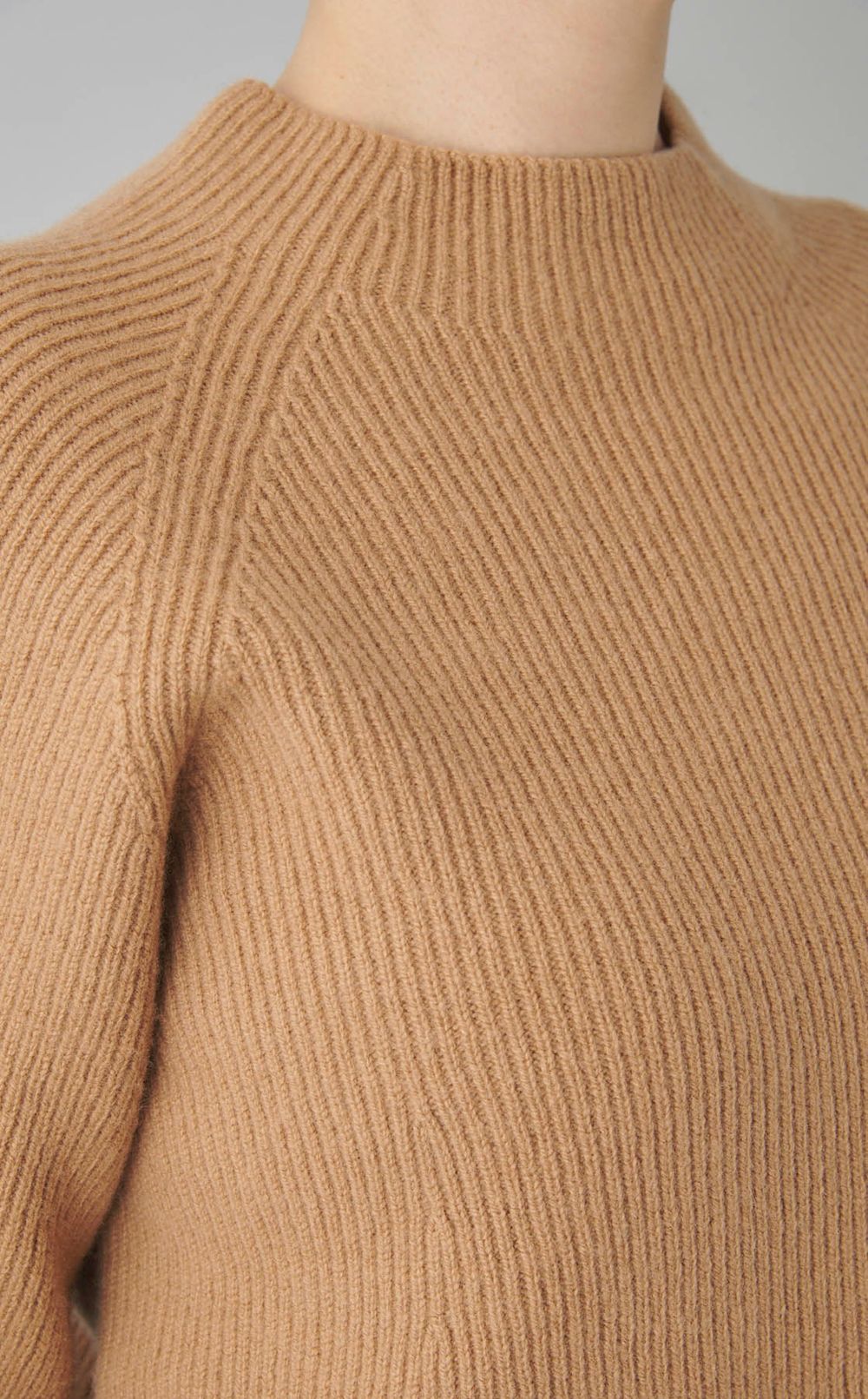 ウォームキャッシュウールクルーセーター