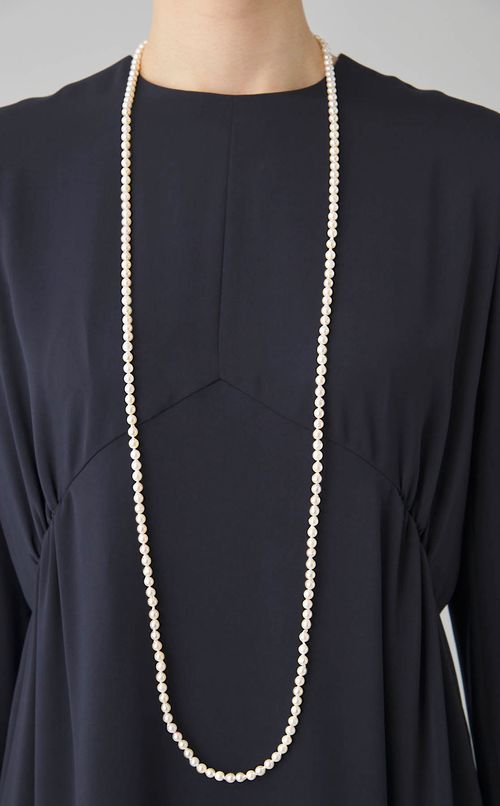 アコヤバロックパールロングネックレス