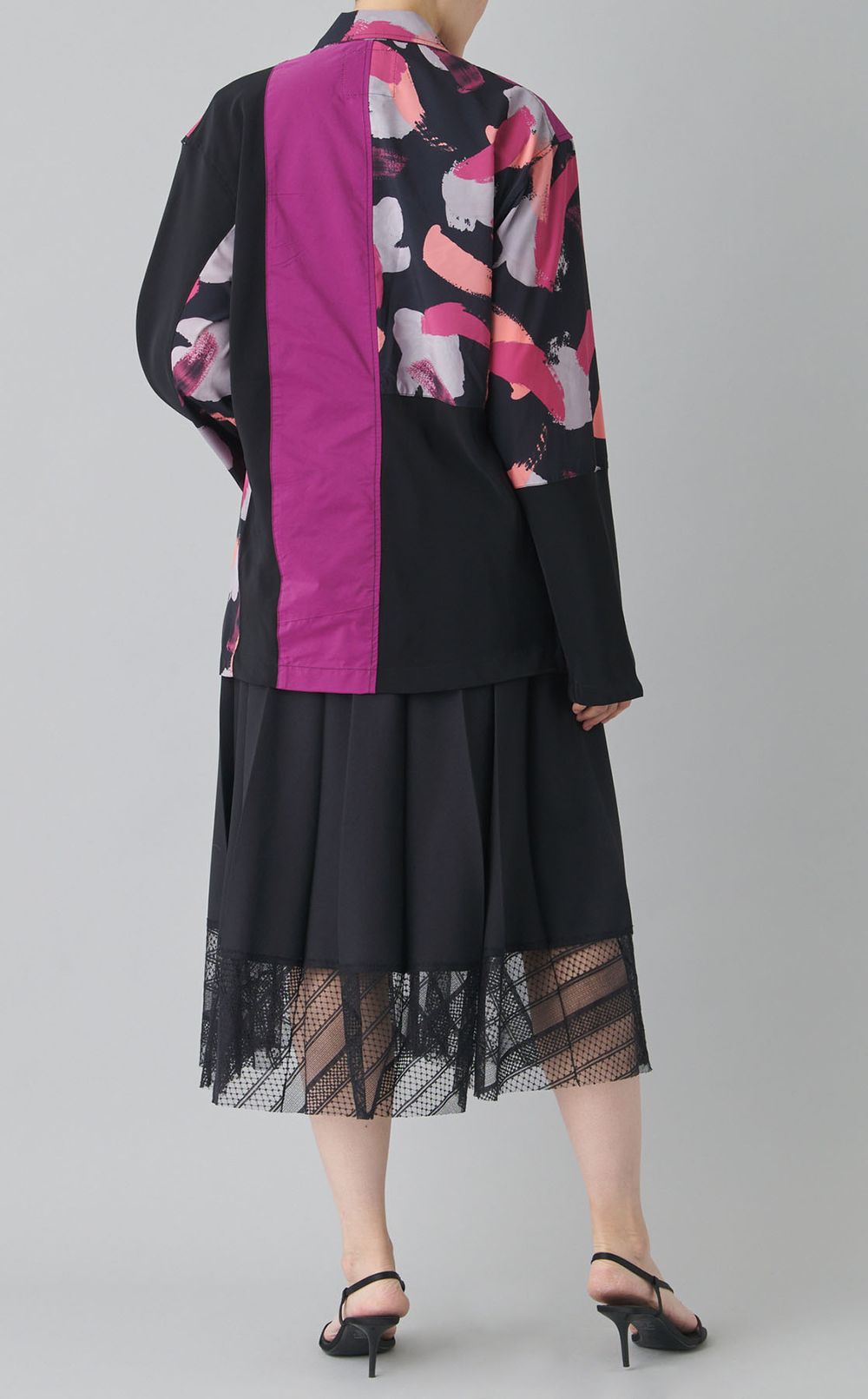 【reADdress】パッチワークテーラードジャケット