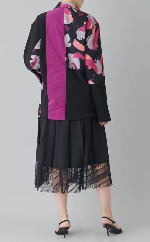 【reADdress】パッチワークテーラードジャケット