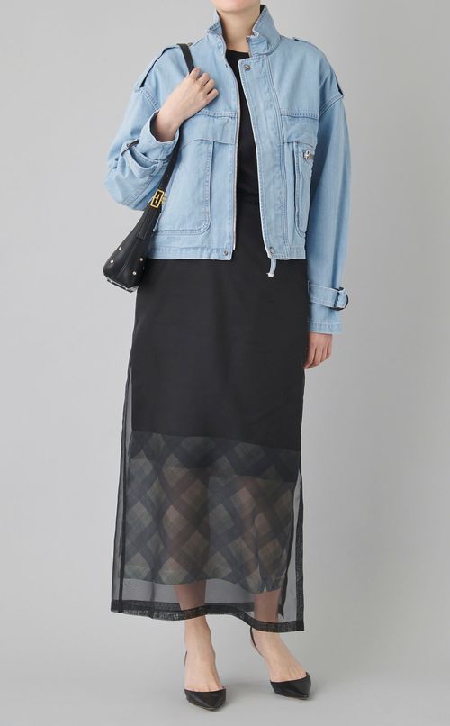 レザーラインストーンバッグ