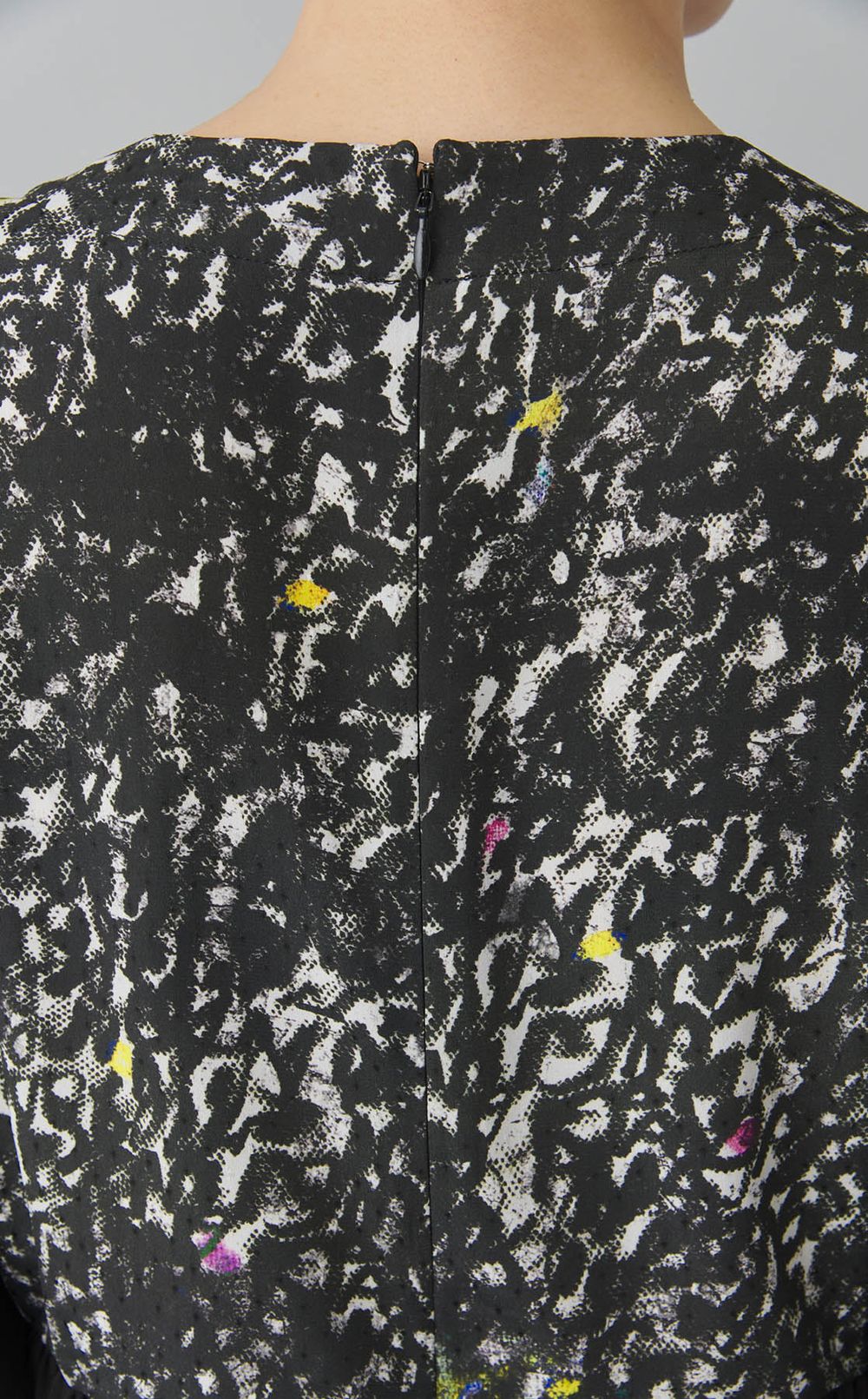 プリントレイヤーギャザートップ