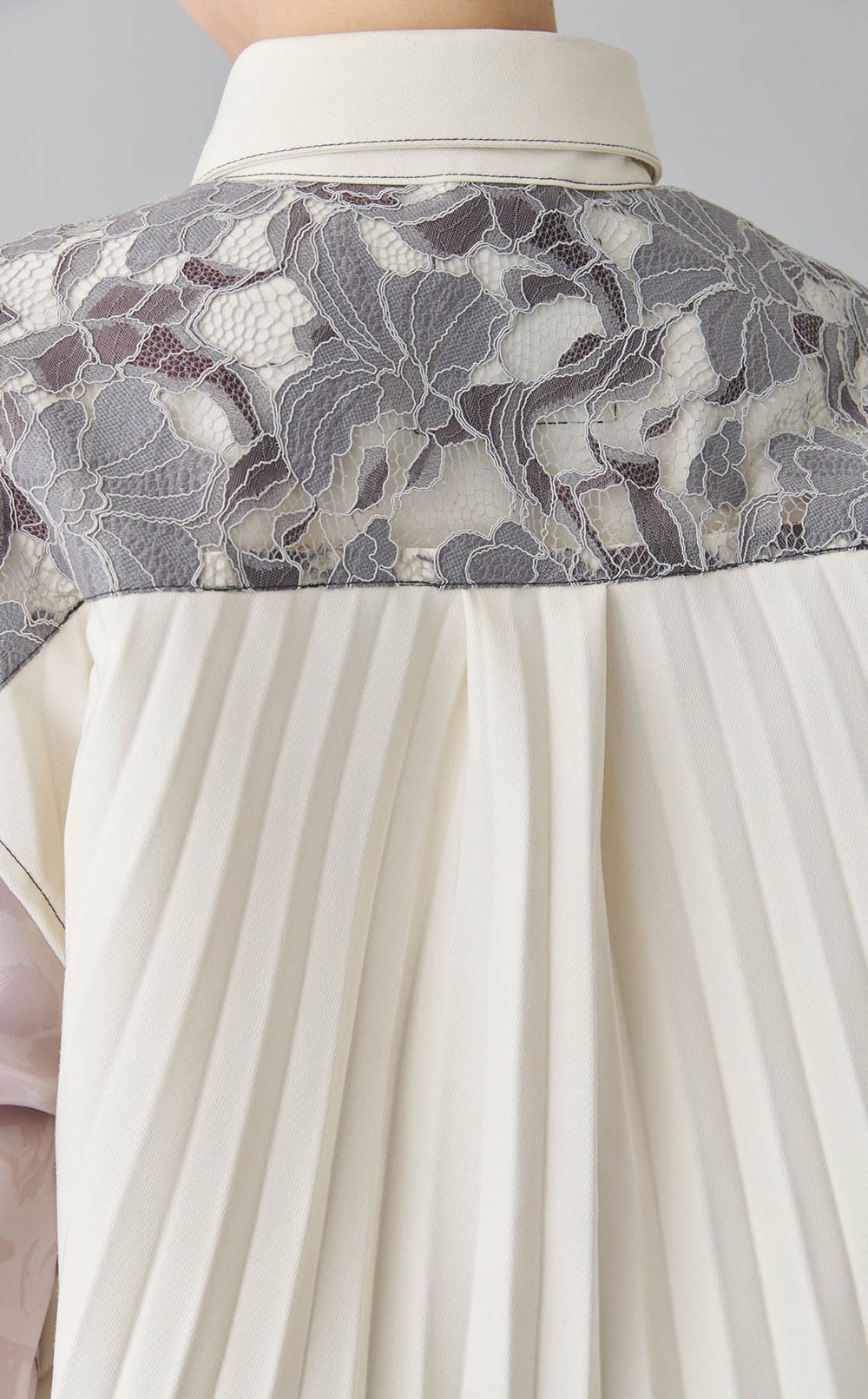 【reADdress】パッチワークロングスリーブシャツ