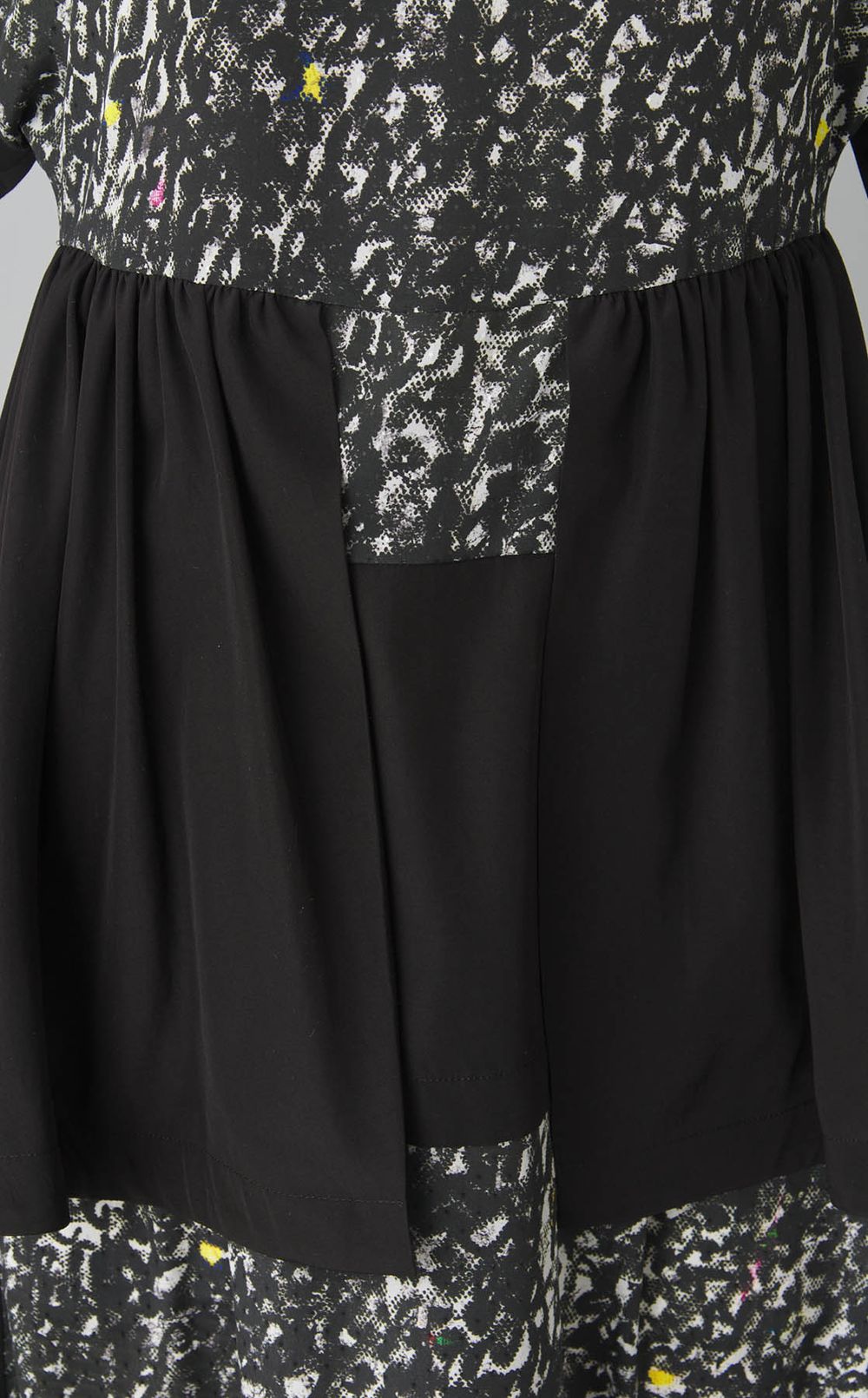 プリントレイヤーギャザートップ